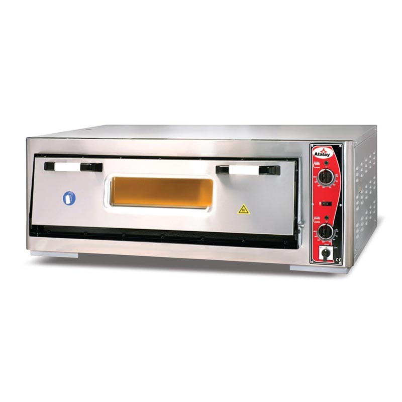  Atalay (30 cm x 6) Adet Pizza Kapasiteli Pizza Fırını, Elektrikli