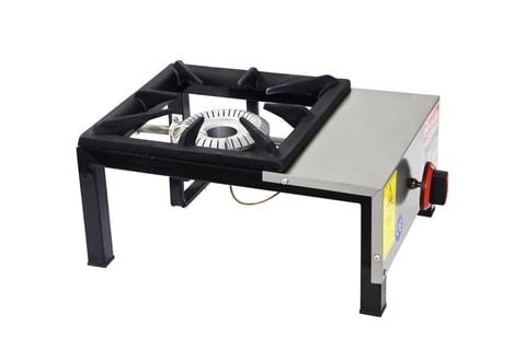 Himaksan Tekli Kısa Lokanta Ocağı Gazlı ve Lpg Li 33X45X25 HMK-LKK-1