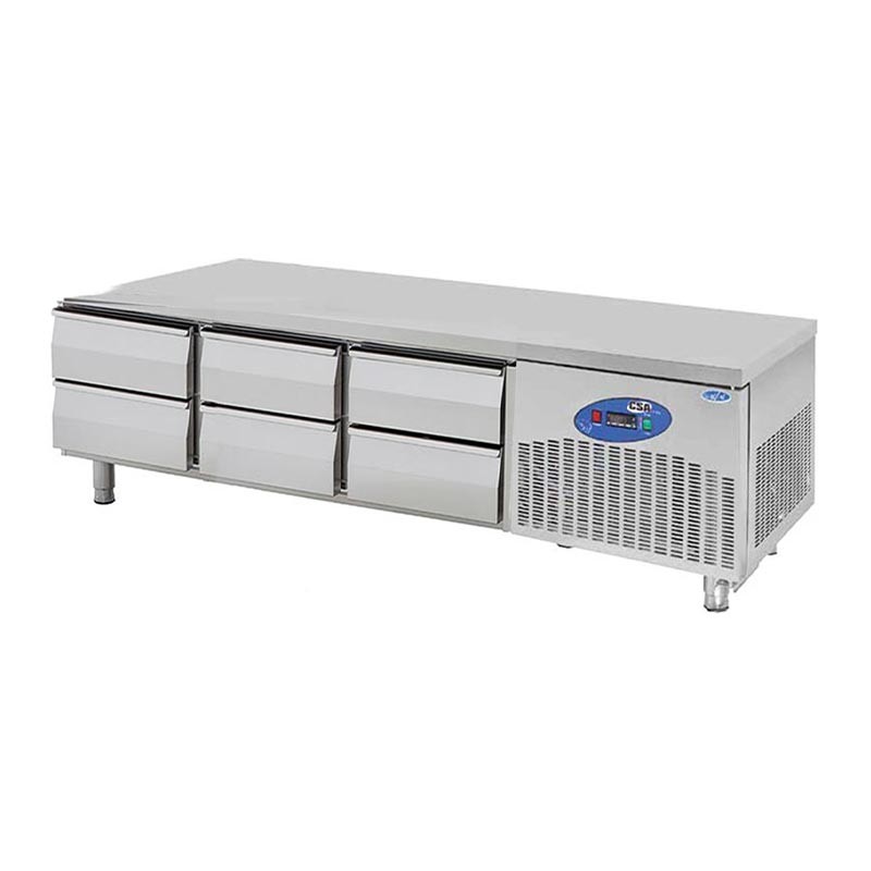 Cihaz Altı Buzdolabı, 6 Çekmeceli, 180 L 