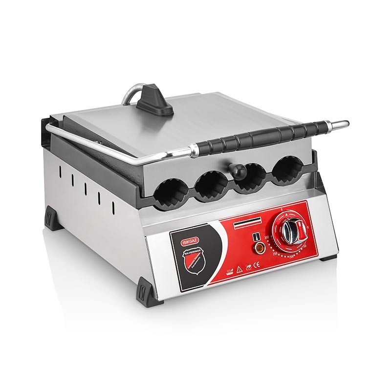 SilverInox Dürüm Tost Makinesi, 4'lü