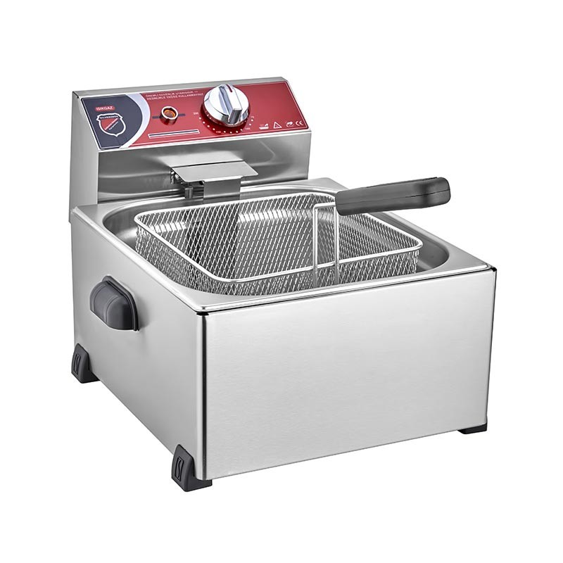 SilverInox Fritöz 8 L, Elektrikli