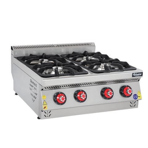 Himaksan Dörtlü Set Üstü Gazlı Ocak 80x70x30 cm HMK-SOG 873