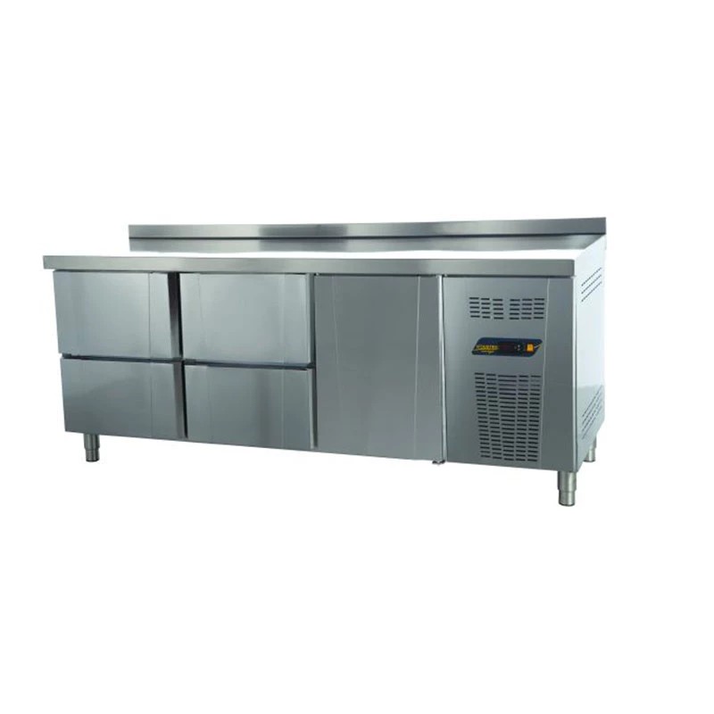Ndustrio TPG-73-4D Tezgah Tip Gastronorm Buzdolabı, 4 Çekmeceli, 1 Kapılı 
