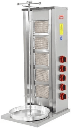 HİMAKSAN 5 Lİ ALTTAN MOTORLU DÖNER OCAĞI GAZLI VE LPG Lİ HMK-AMDNG 5