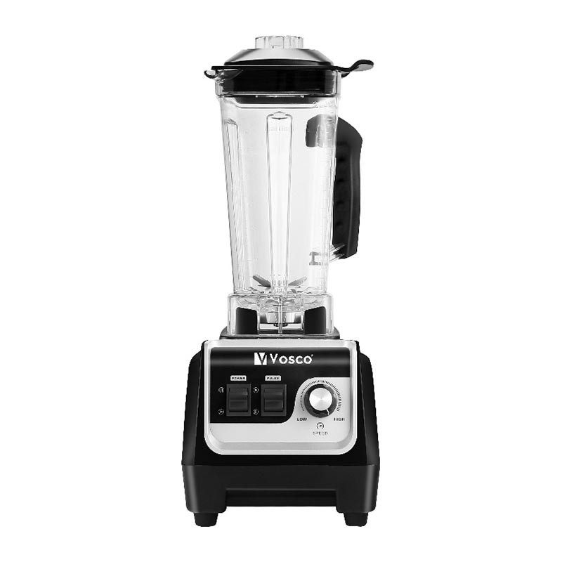 Vosco Manuel Buz Kırıcı Bar Blender, 2 L, Siyah - VHS-206