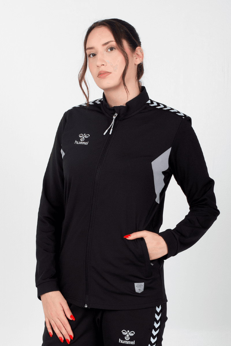 Hummel Otantik Kamp Eşofman Üstü - Siyah
