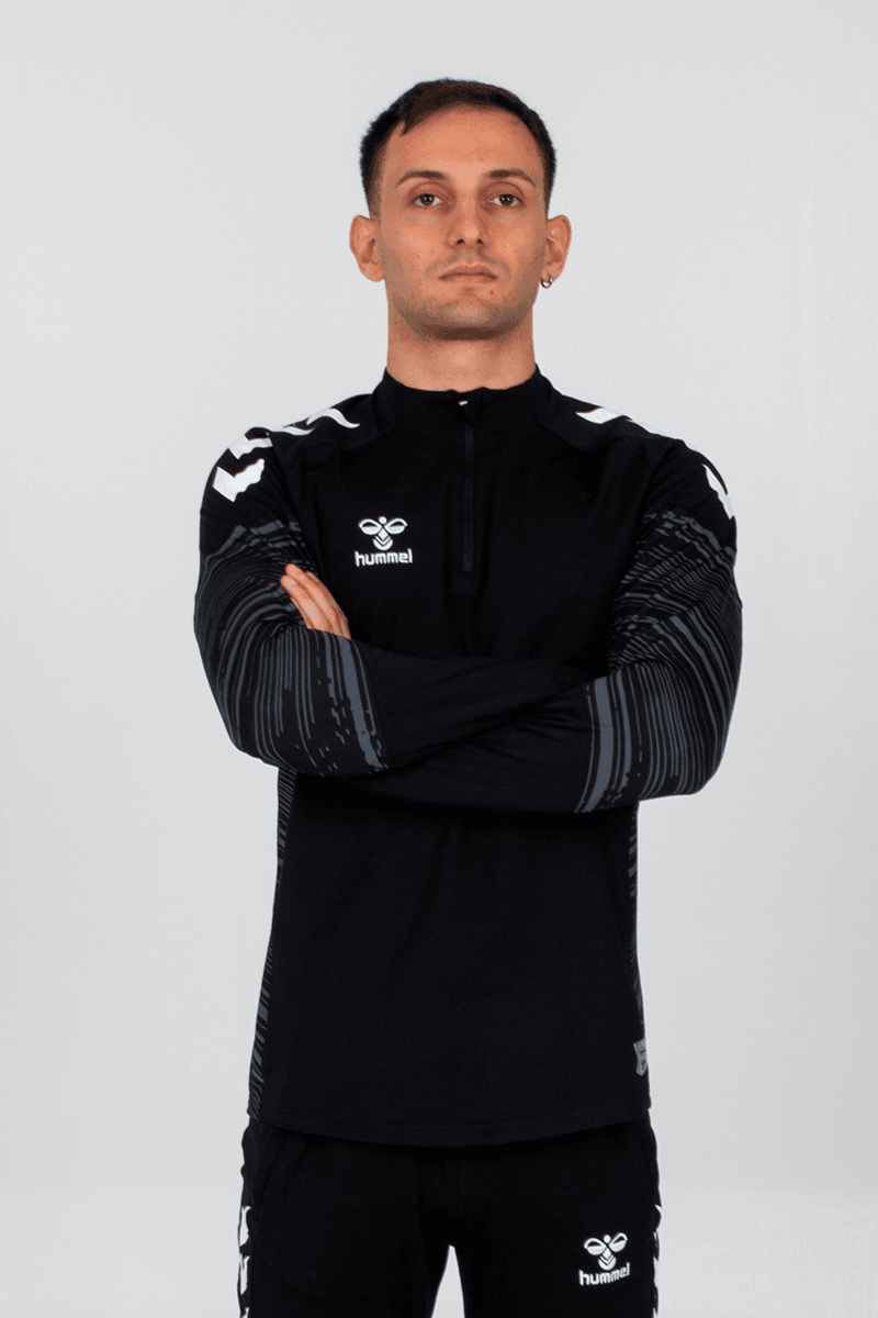 Hummel Line Antrenman Eşofman Üstü - Siyah