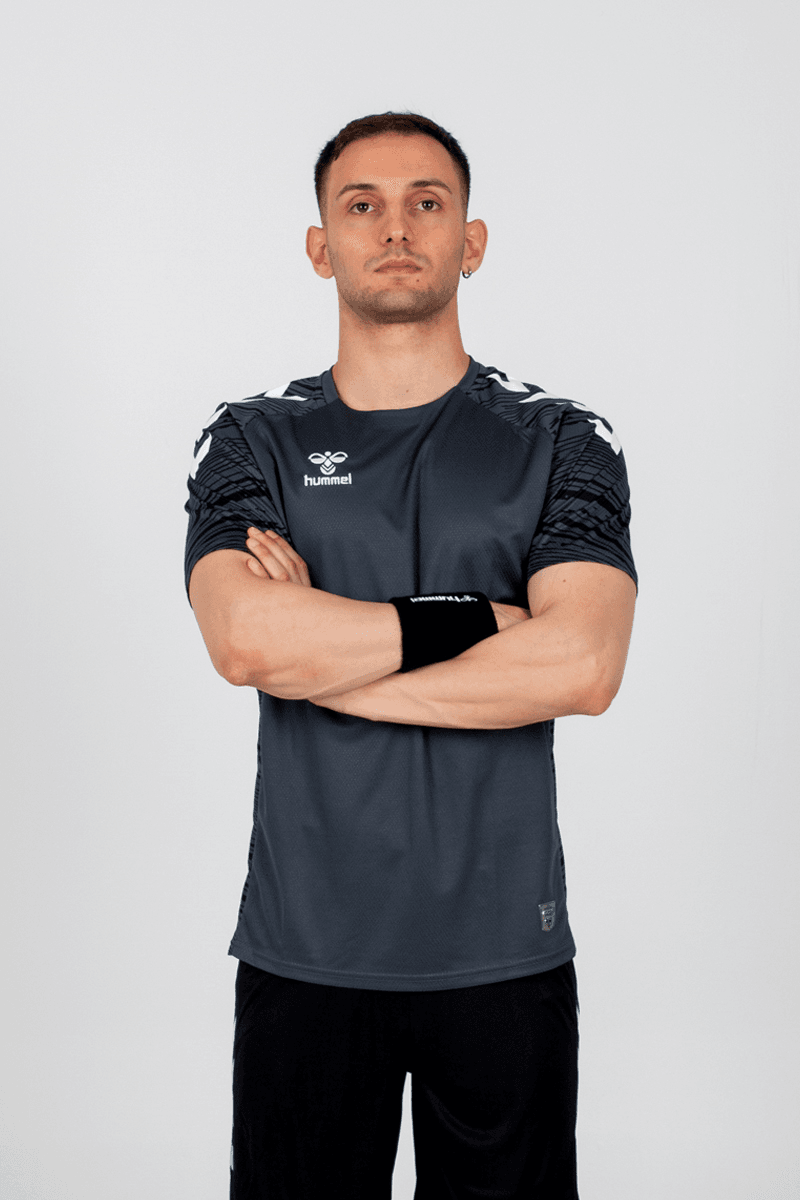 Hummel Line Antrenman Tişört - antrasit