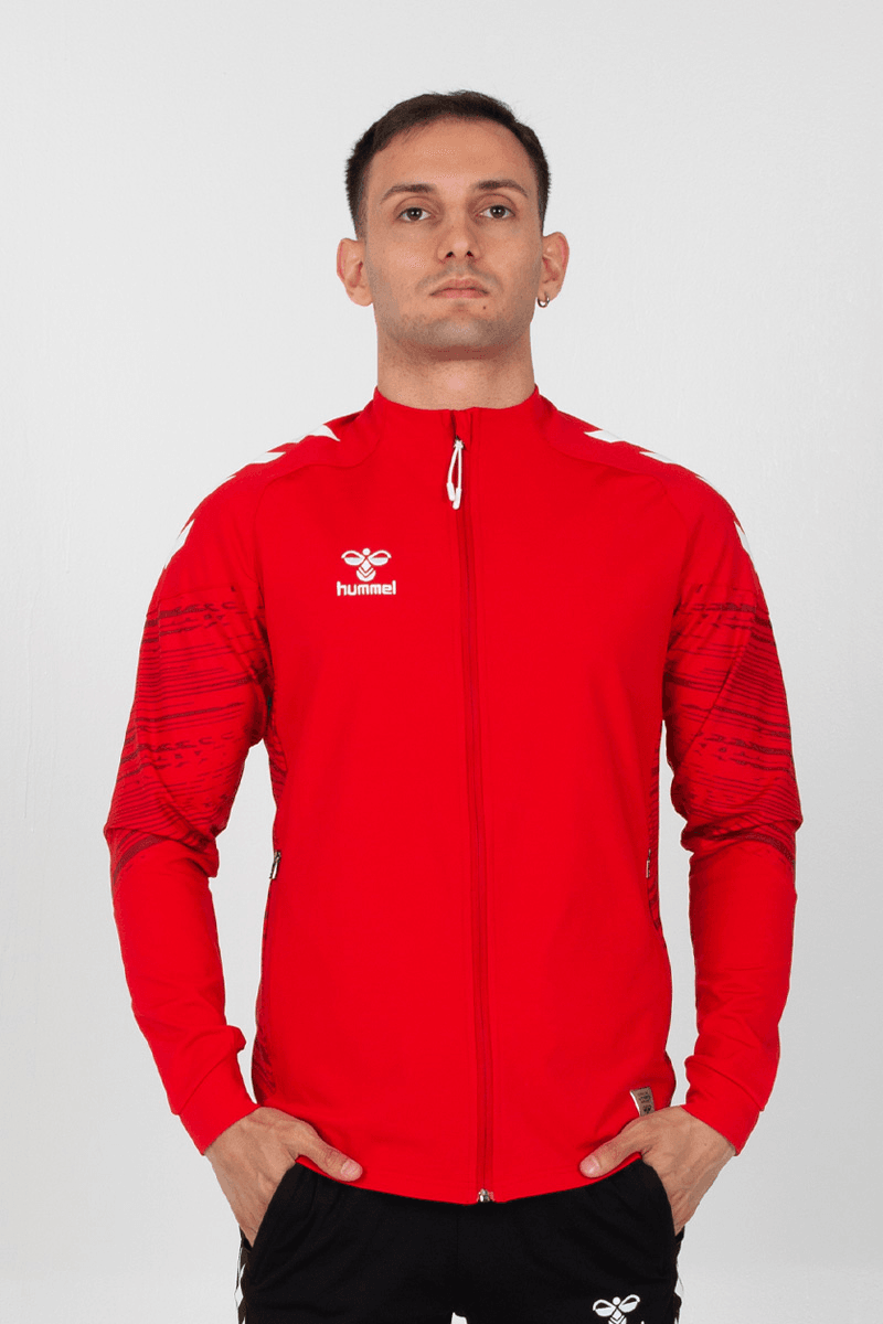 Hummel Line Kamp Eşofman Üstü - Kırmızı