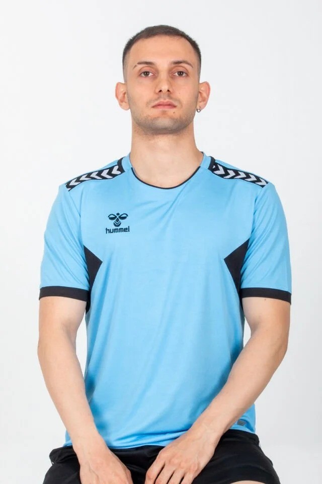Hummel Otantik Antrenman T-shirt - bebe mavi