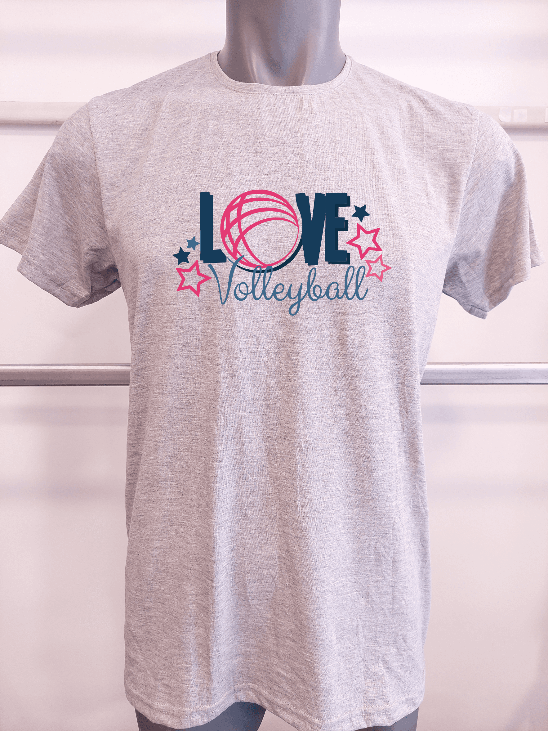 BASKILI T-SHIRT- VOLEYBOL - Gri