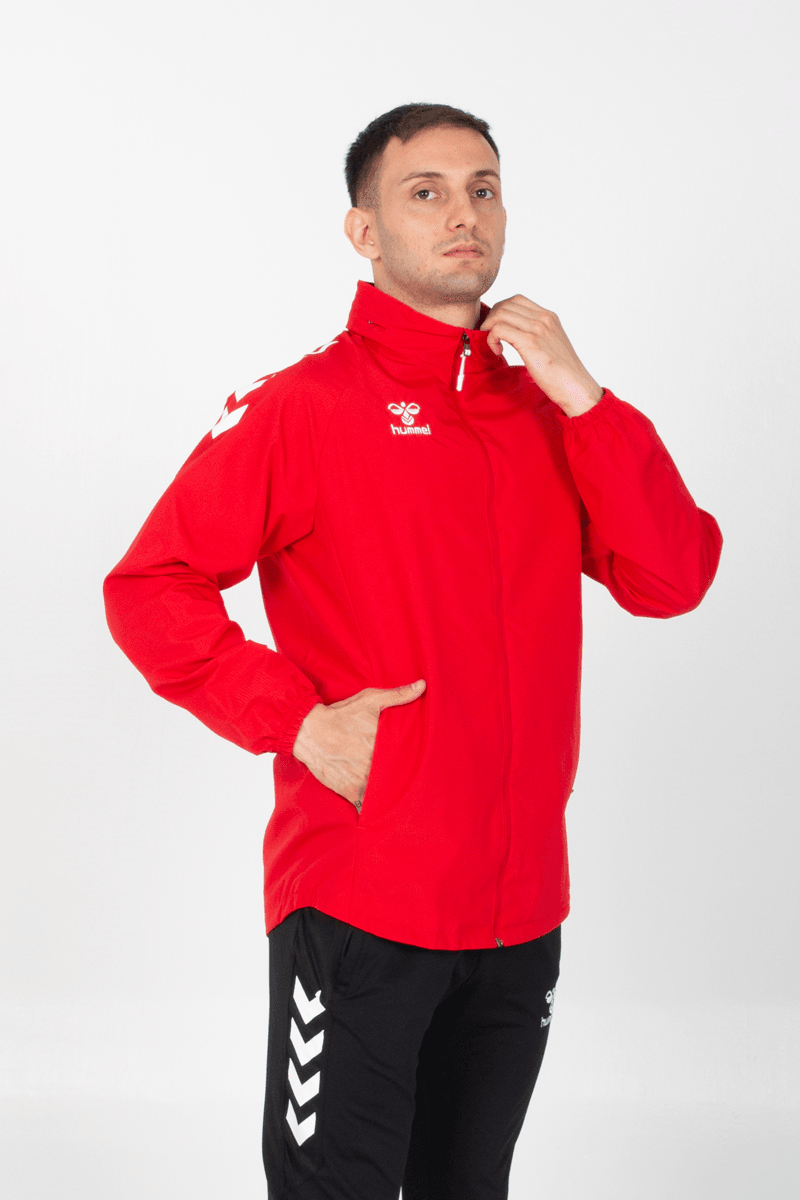 Hummel Line Yağmurluk - Kırmızı