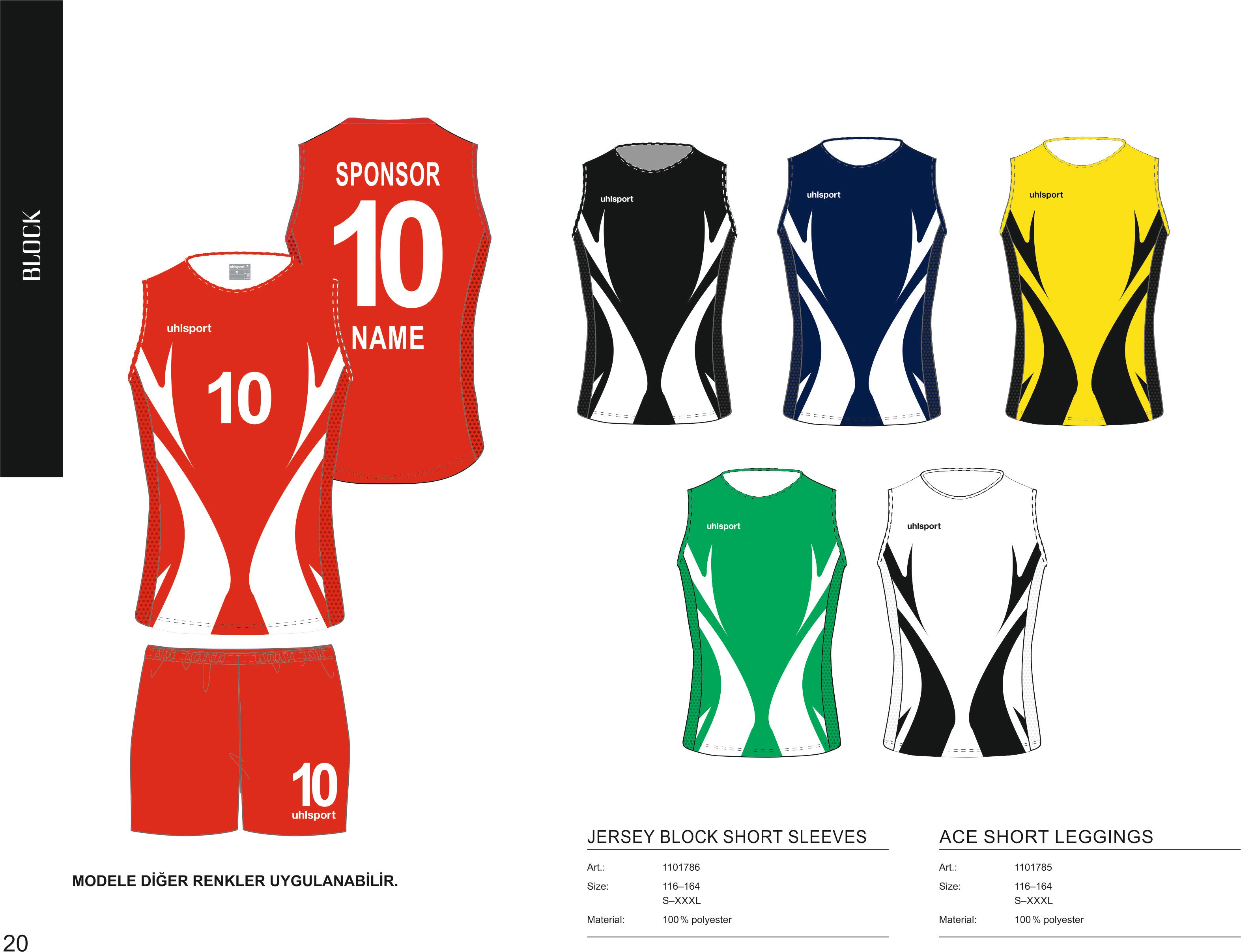 UHLSPORT BLOCK VOLEYBOL FORMA