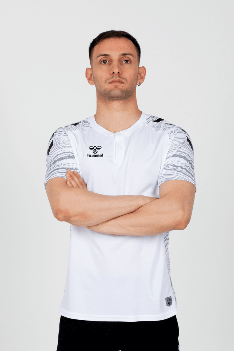 Hummel Line Kamp Tişört - Beyaz