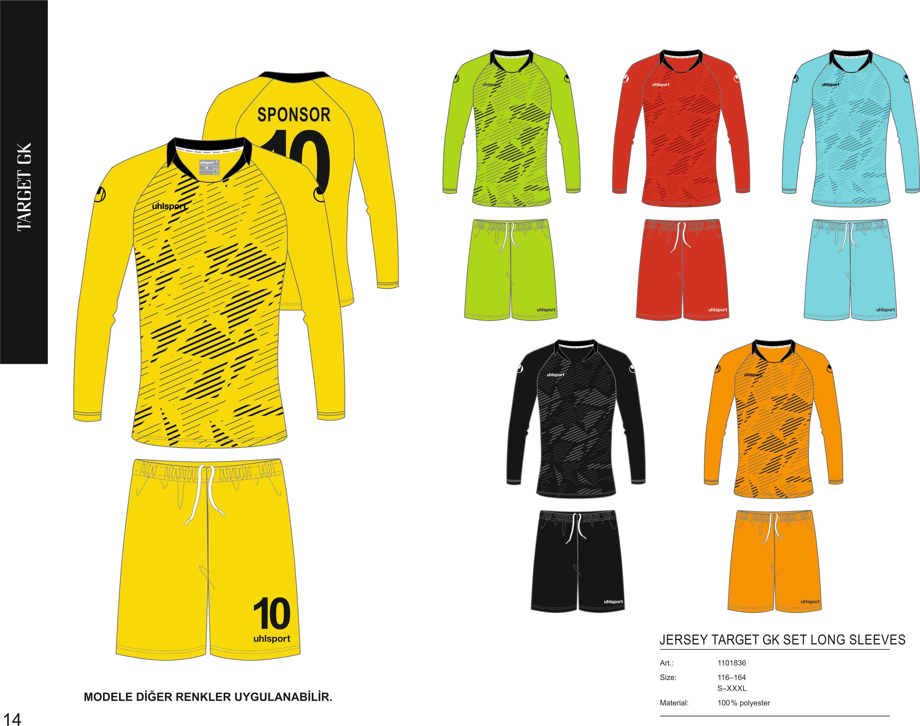 UHLSPORT TARGET KALECİ FORMASI