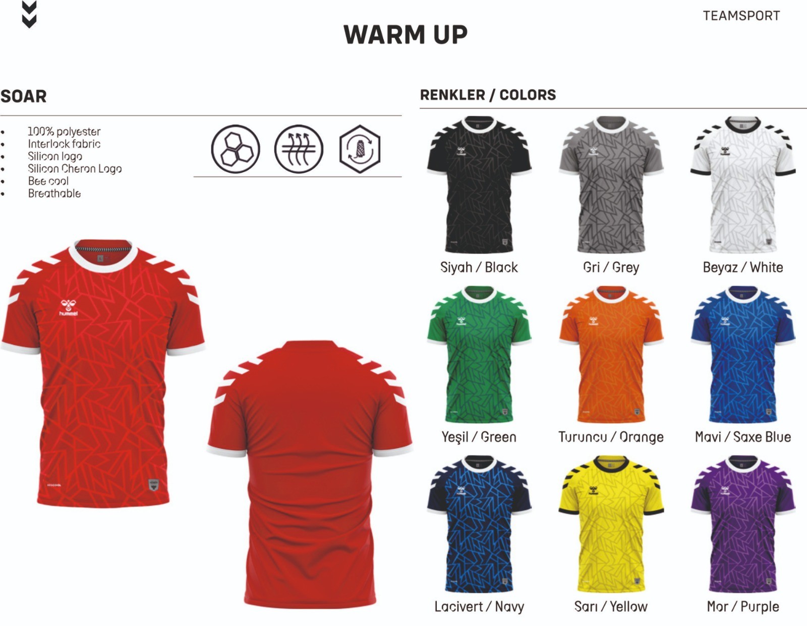 hummel Basketbol Warm Up Forma- Soar