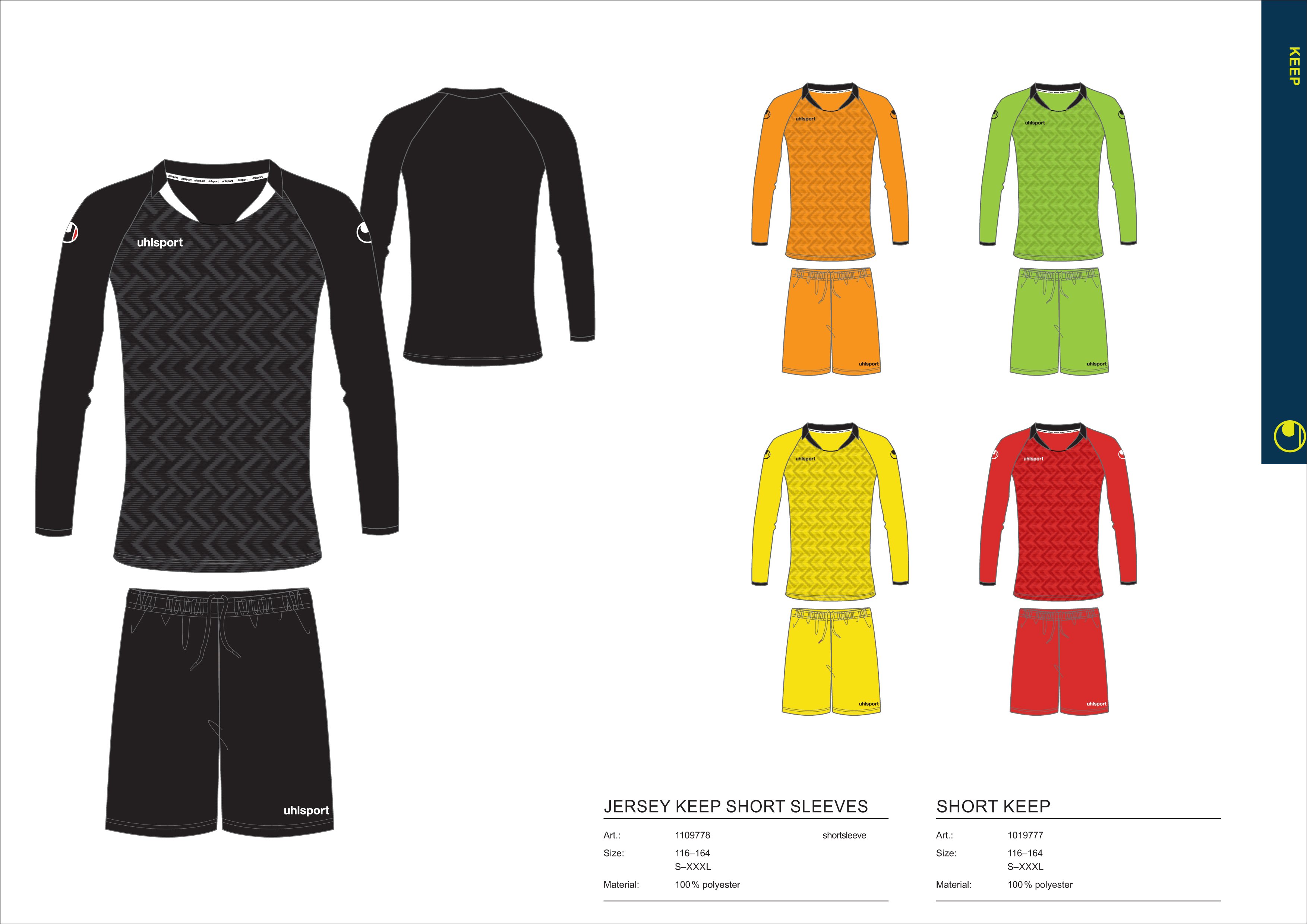 UHLSPORT KEEP KALECİ FORMASI