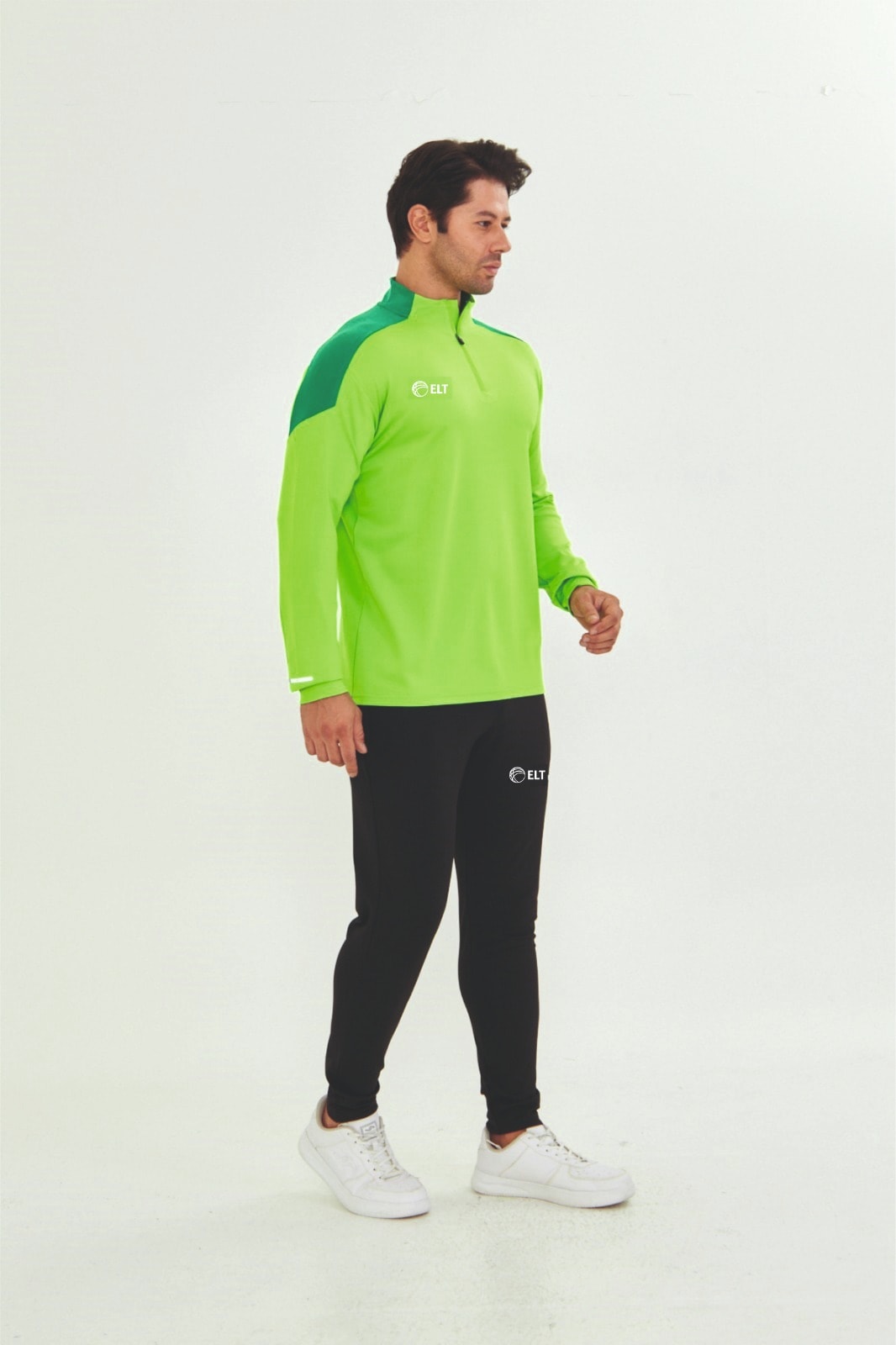 ELT PREMIUM ANTRENMAN EŞOFMAN & T-SHIRT TK - neon yeşil