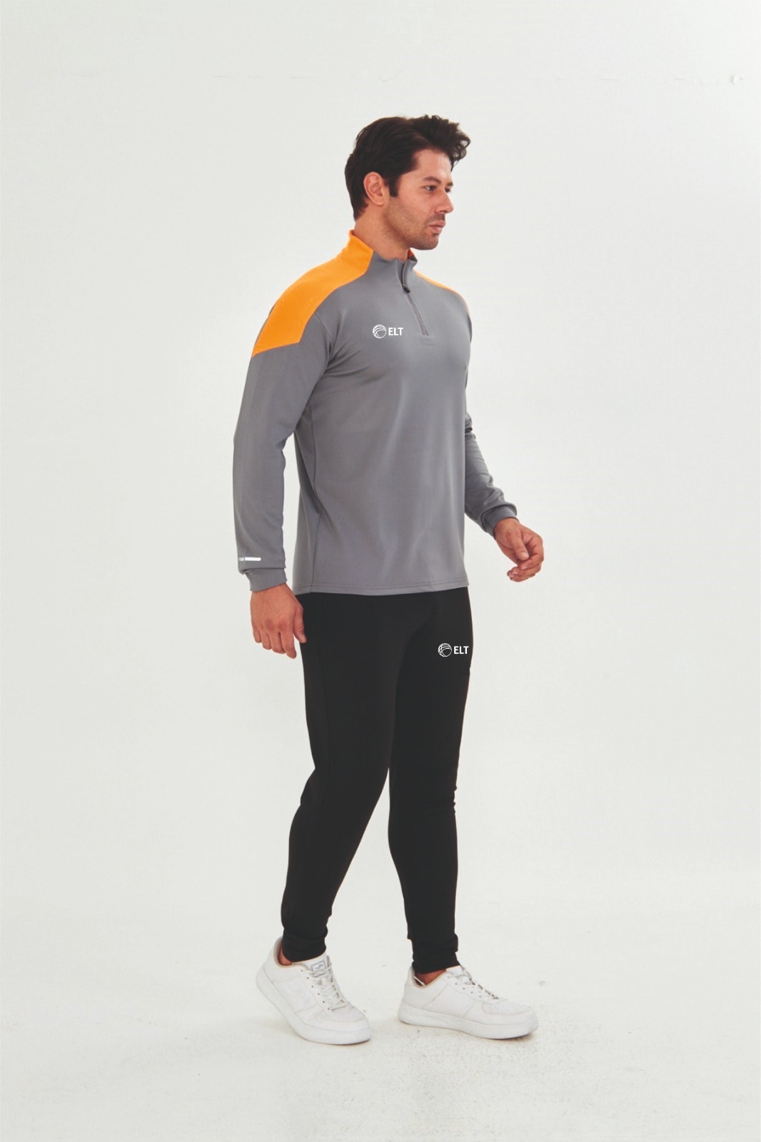 ELT PREMIUM ANTRENMAN EŞOFMAN & T-SHIRT TK - Gri