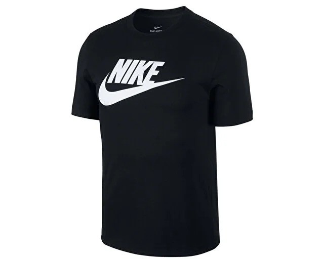 Nike Tişört M Nsw Tee icon Futura - Siyah