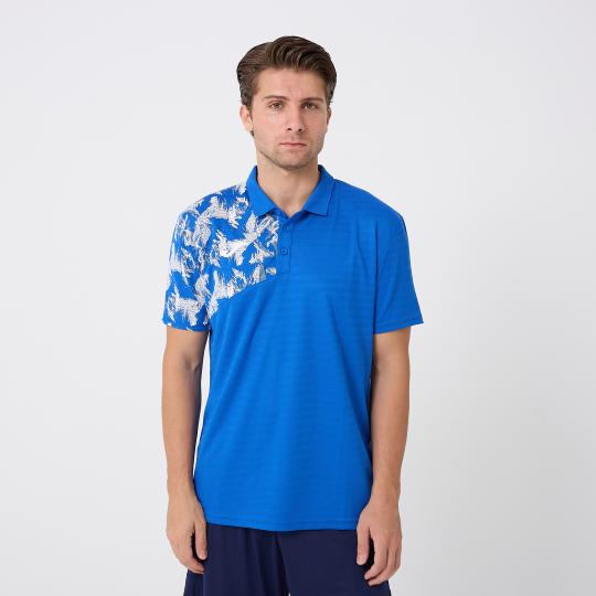 PREMIUM POLO T-SHIRT - Sax mavi