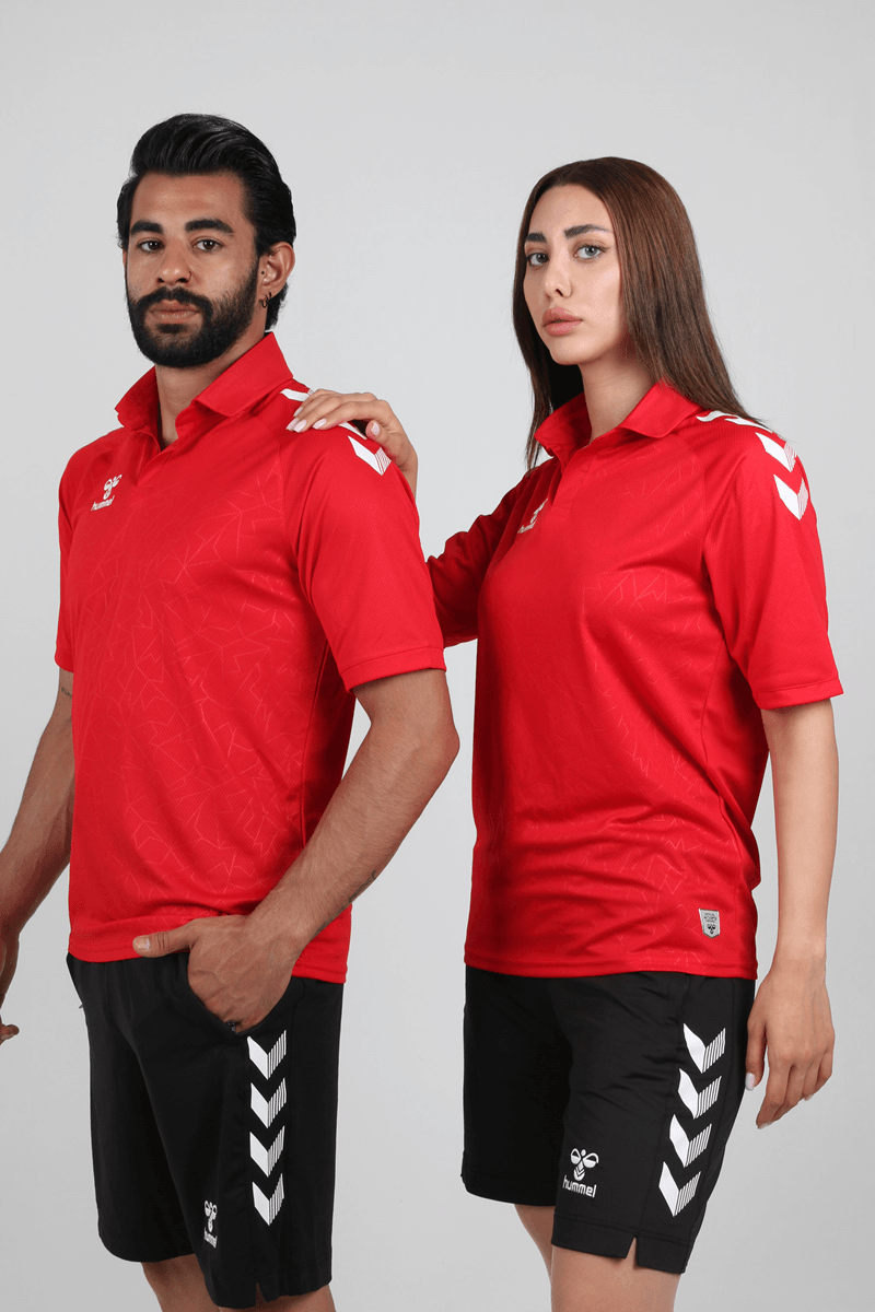 hummel Dream Kamp Polo T-shirt - Kırmızı