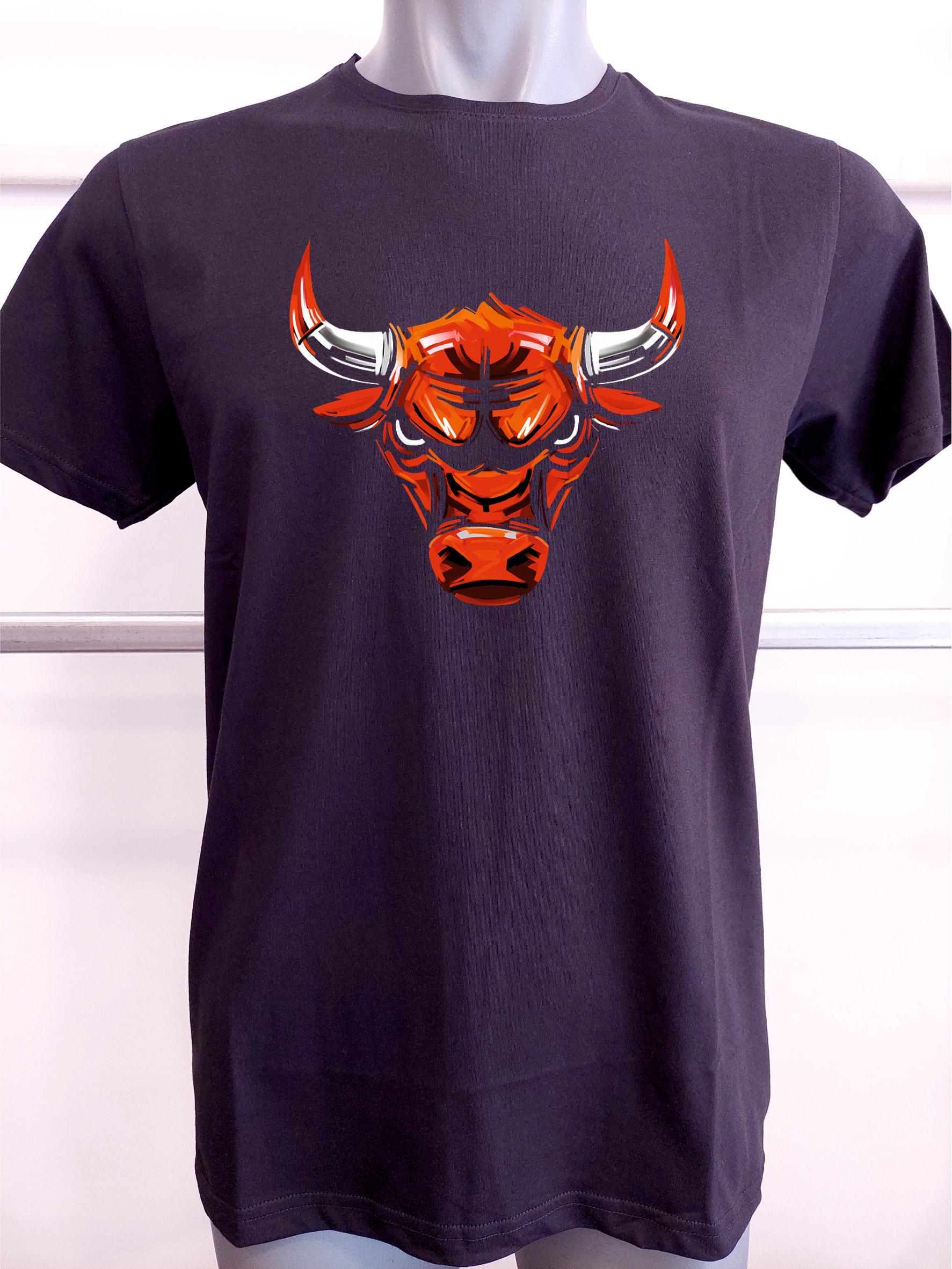BASKILI T-SHIRT-BOĞA