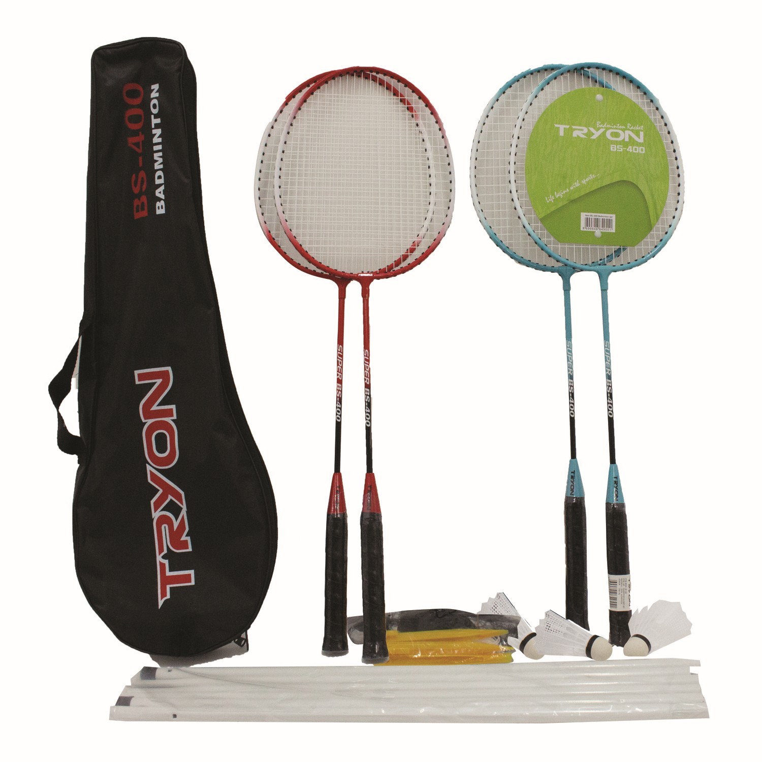 TRYON BADMINTON RAKET SET AĞ DAHİL BS-400