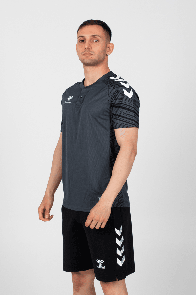 Hummel Line Kamp Tişört - antrasit