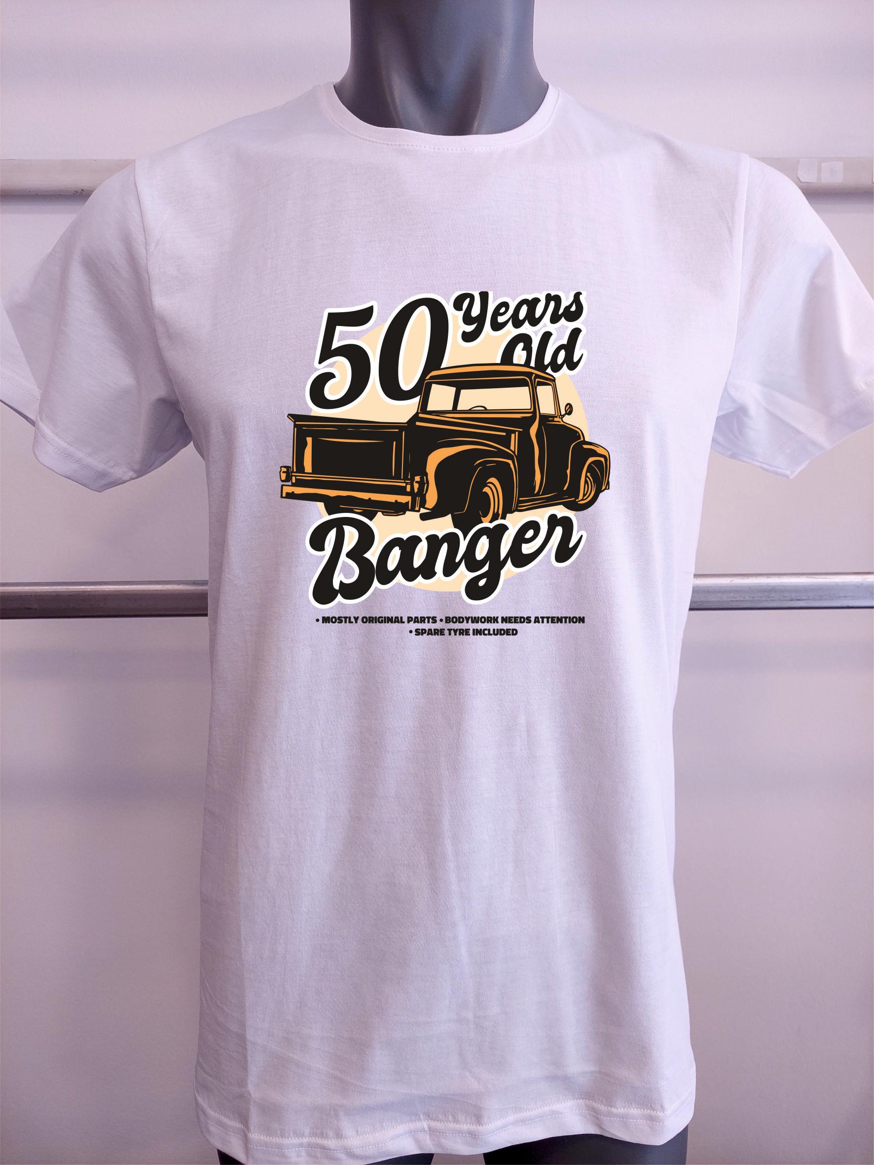 BASKILI T-SHIRT - Beyaz