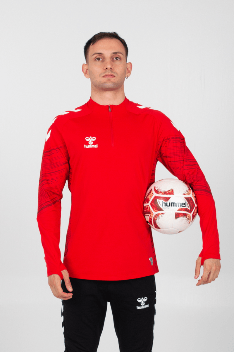 Hummel Line Antrenman Eşofman Üstü - Kırmızı