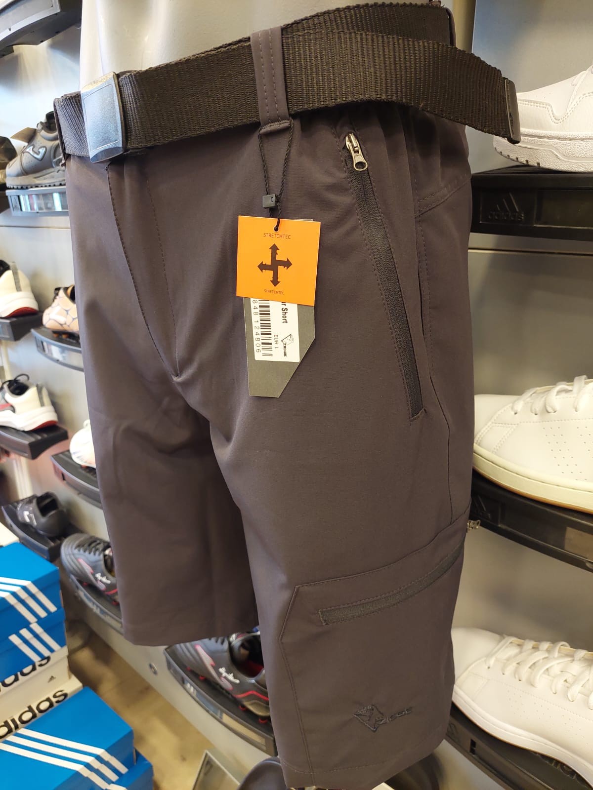 Ziege Natur Short - antrasit