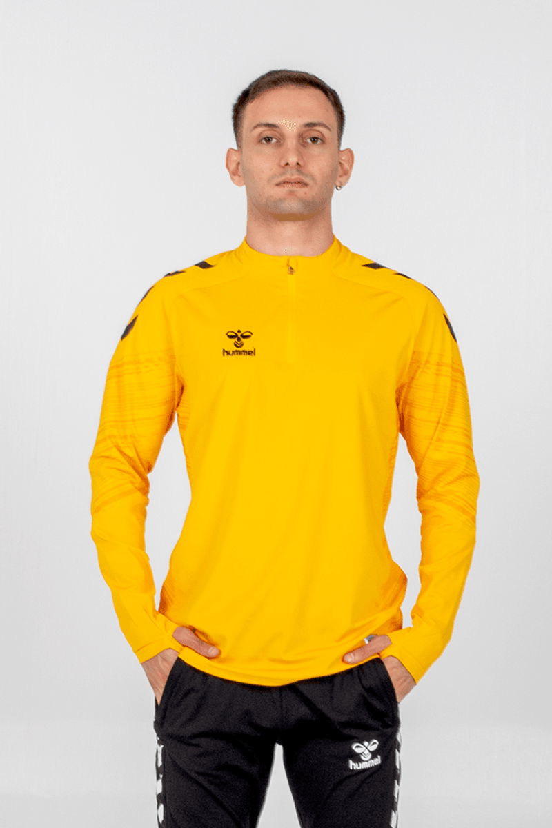 Hummel Line Antrenman Eşofman Üstü - Sarı