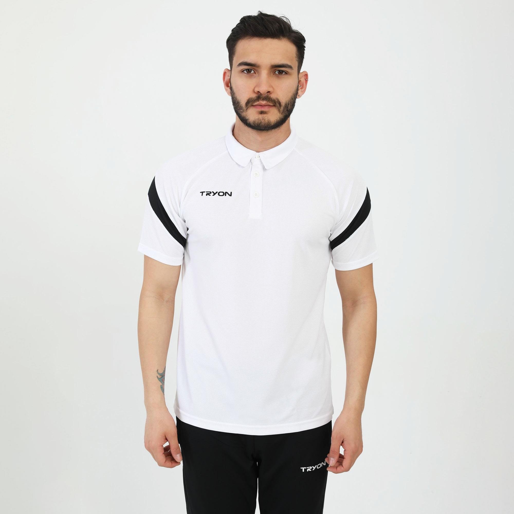 TRYON KAMP POLO T-SHIRT EVO PRO - Beyaz