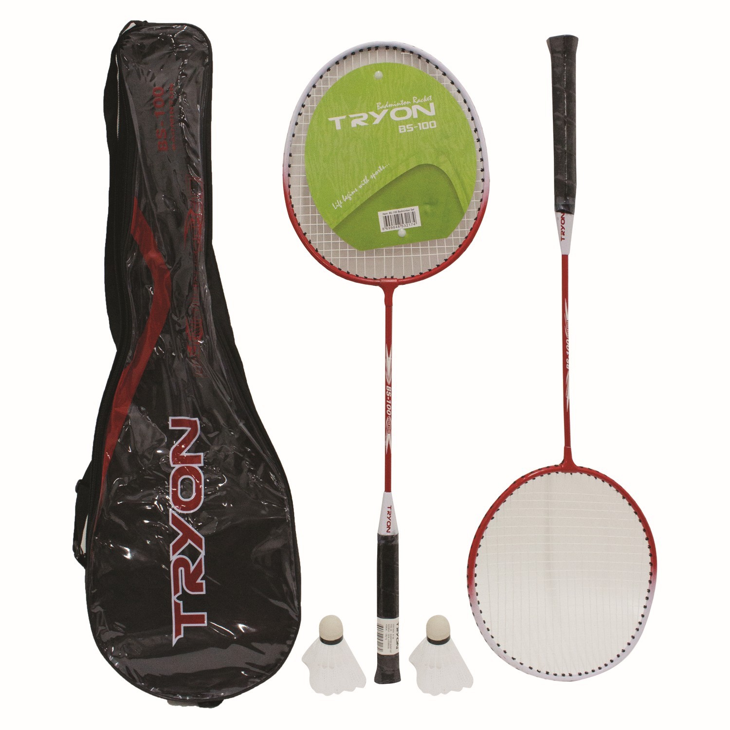 TRYON BADMINTON RAKET SET BS-100