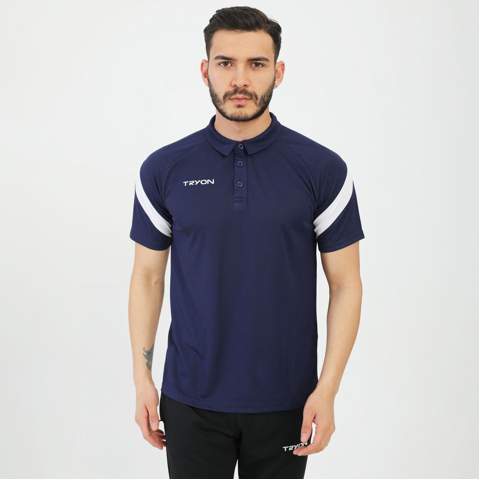 TRYON KAMP POLO T-SHIRT EVO PRO - Lacivert