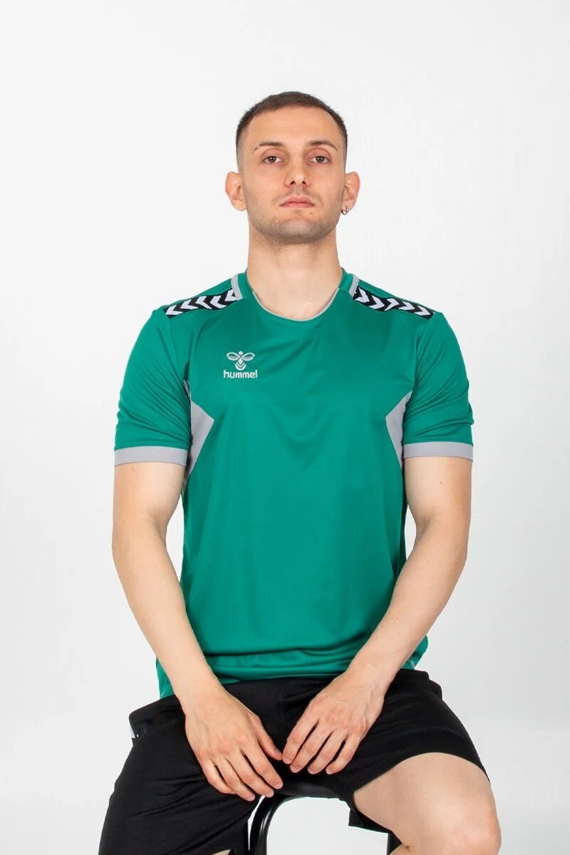 Hummel Otantik Antrenman T-shirt - Yeşil