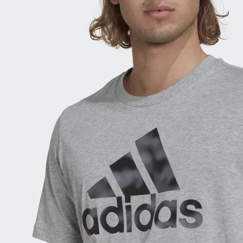 ESSENTIALS CAMO PRINT TEE