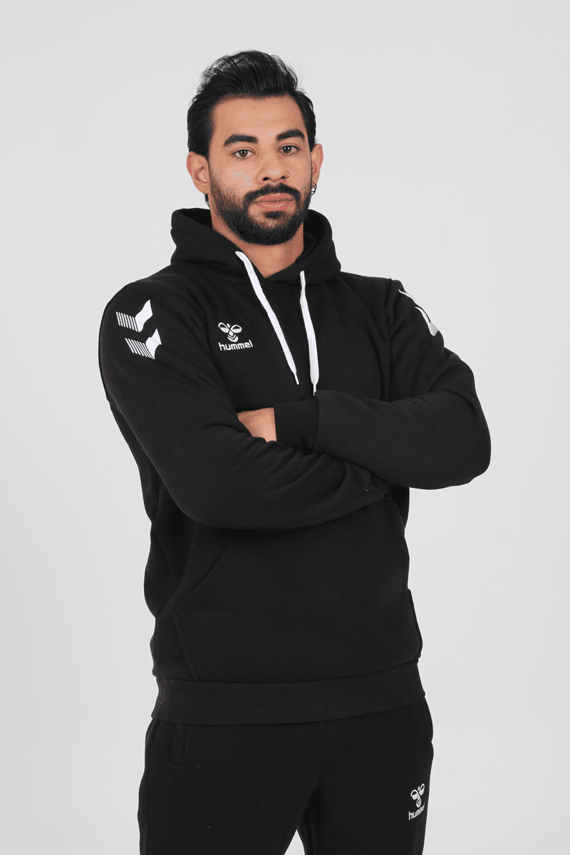 Hummel Armin Pamuklu Hoodie - Siyah