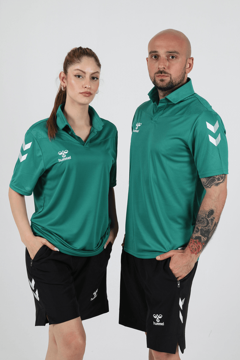 hummel Oregon Kamp Polo T-shirt - Yeşil