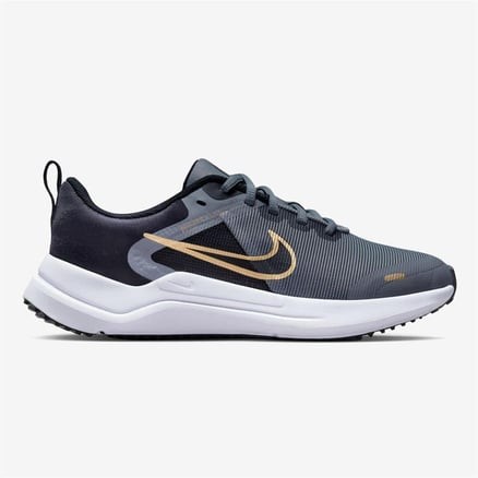 nike DOWNSHIFTER12 gs DM4194 - gri-siyah-gold