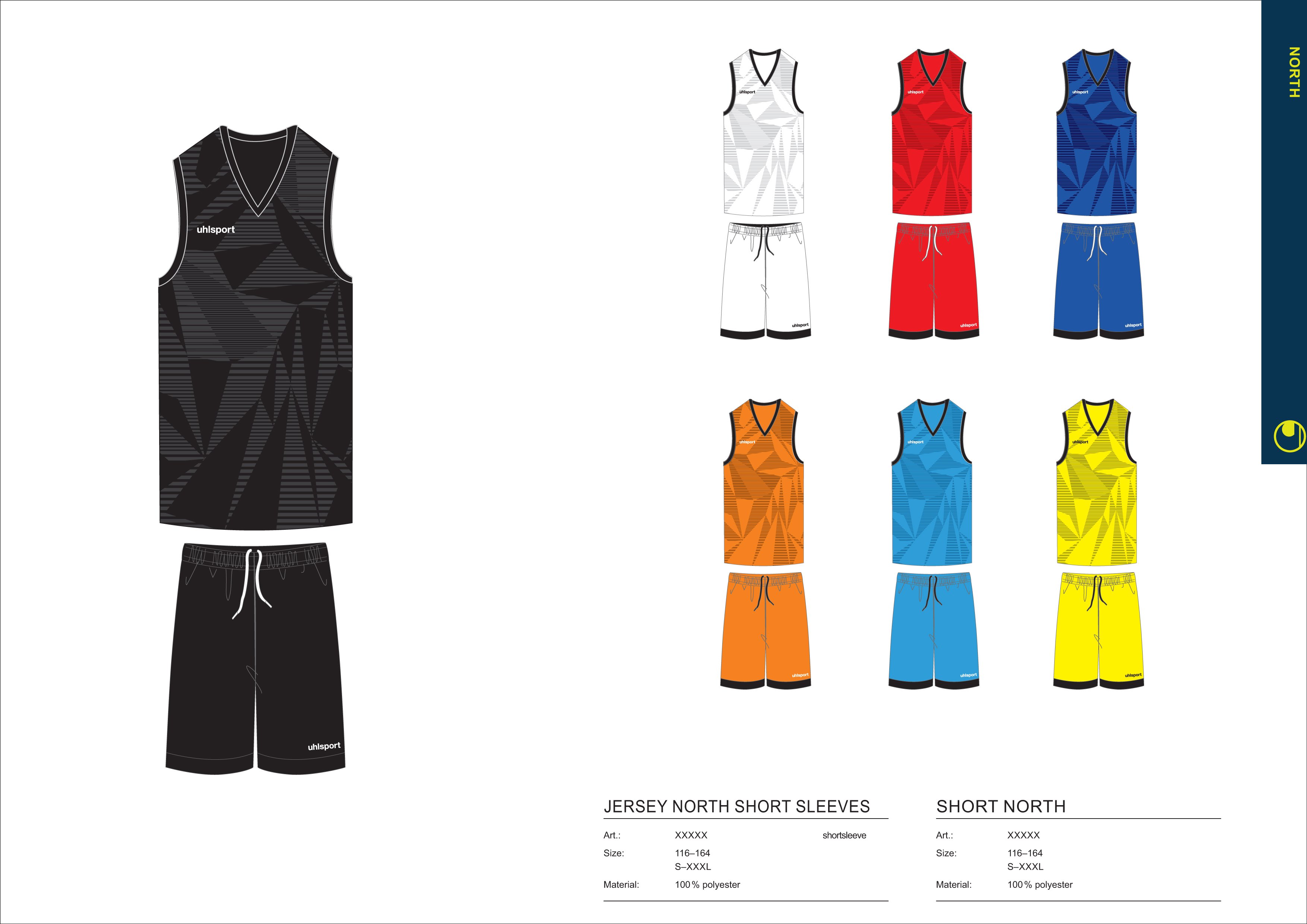 UHLSPORT NORTH BASKETBOL FORMA