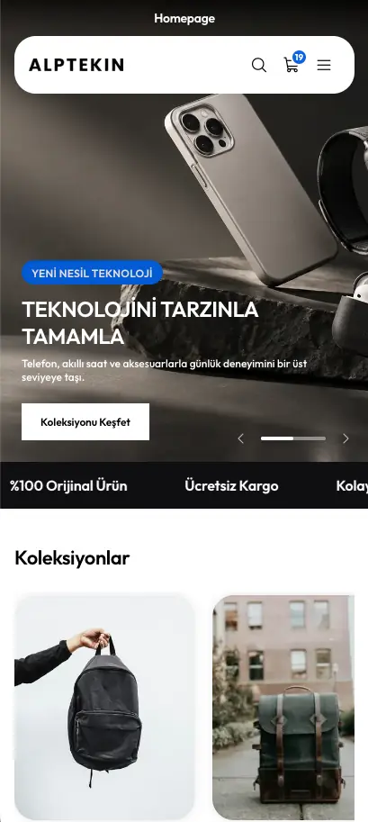 Alptekin Mobile Vorschau