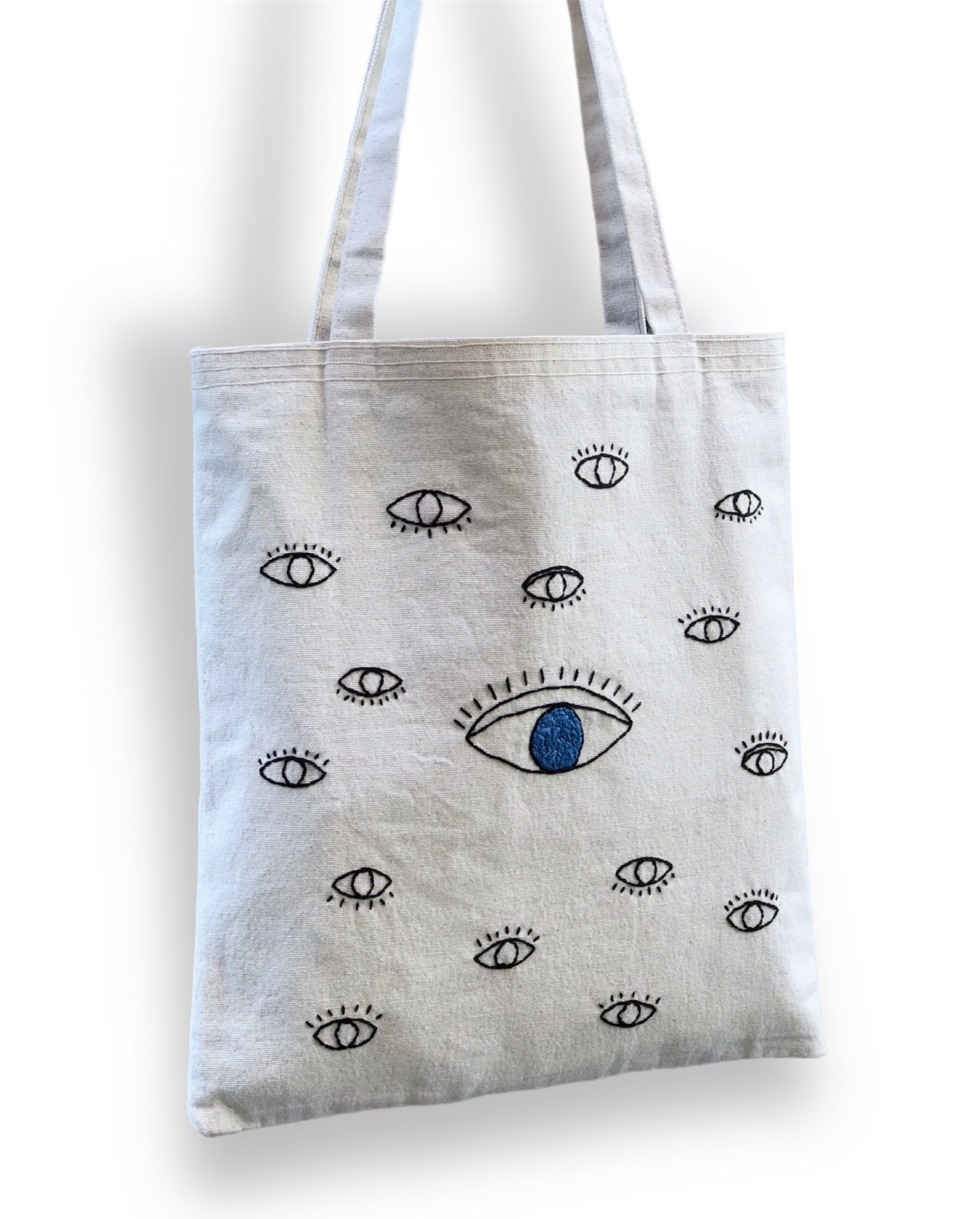 Blue Eyes Tote Bag