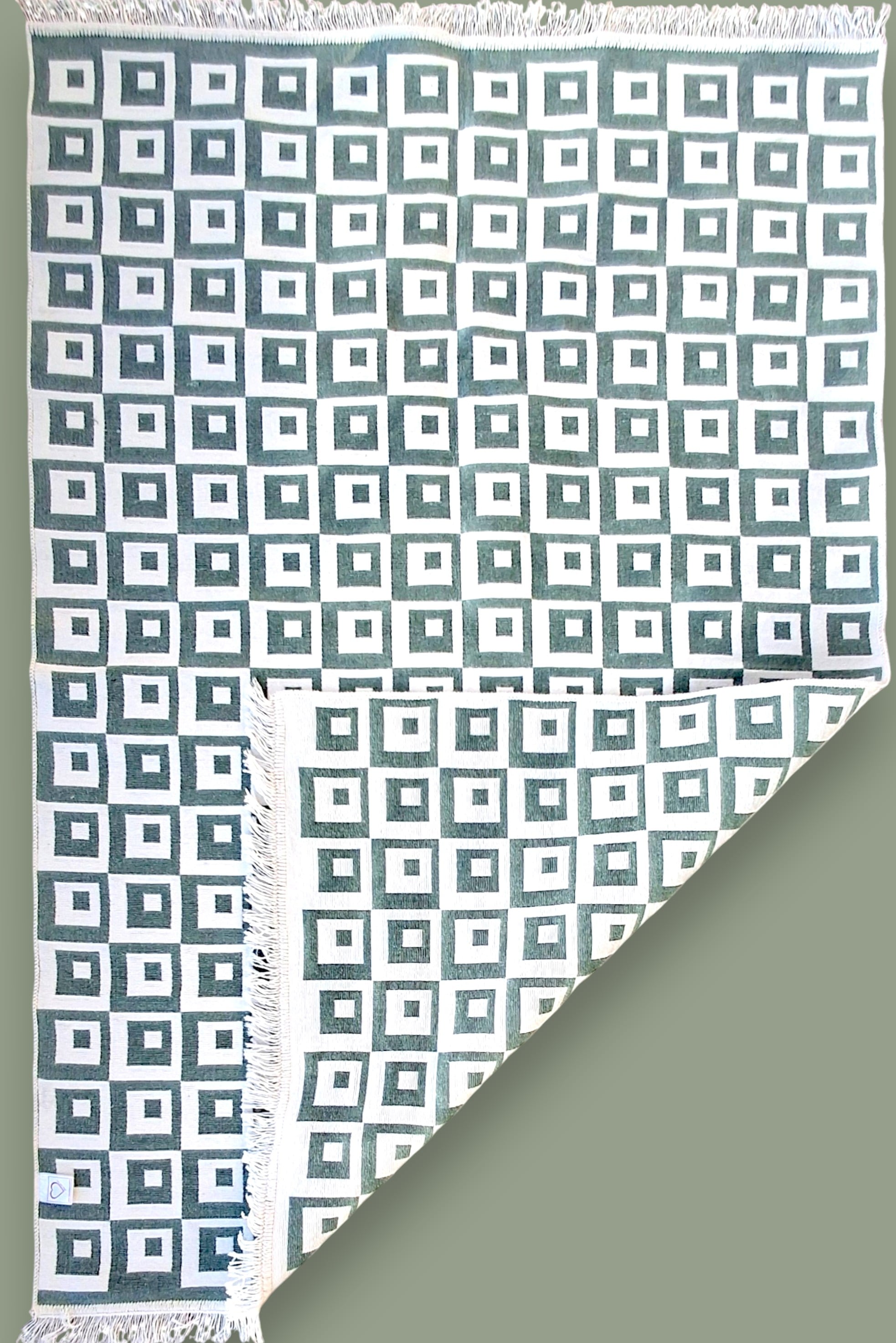 Dokuma Kilim Modern Desen Pastel Renkler Çift Taraflı Dokuma Kilim SWLRUG202510