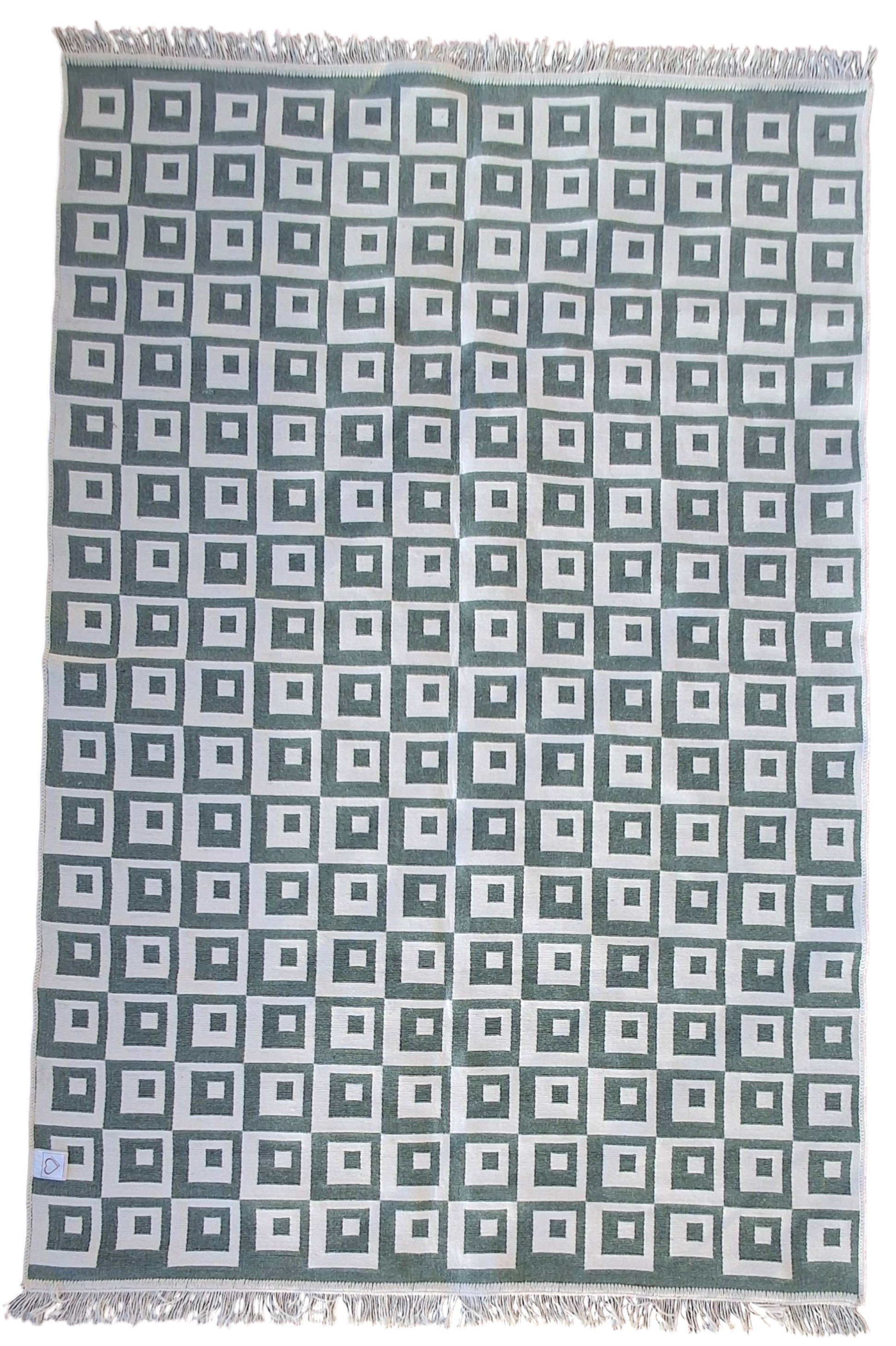 Dokuma Kilim Modern Desen Pastel Renkler Çift Taraflı Dokuma Kilim SWLRUG202510