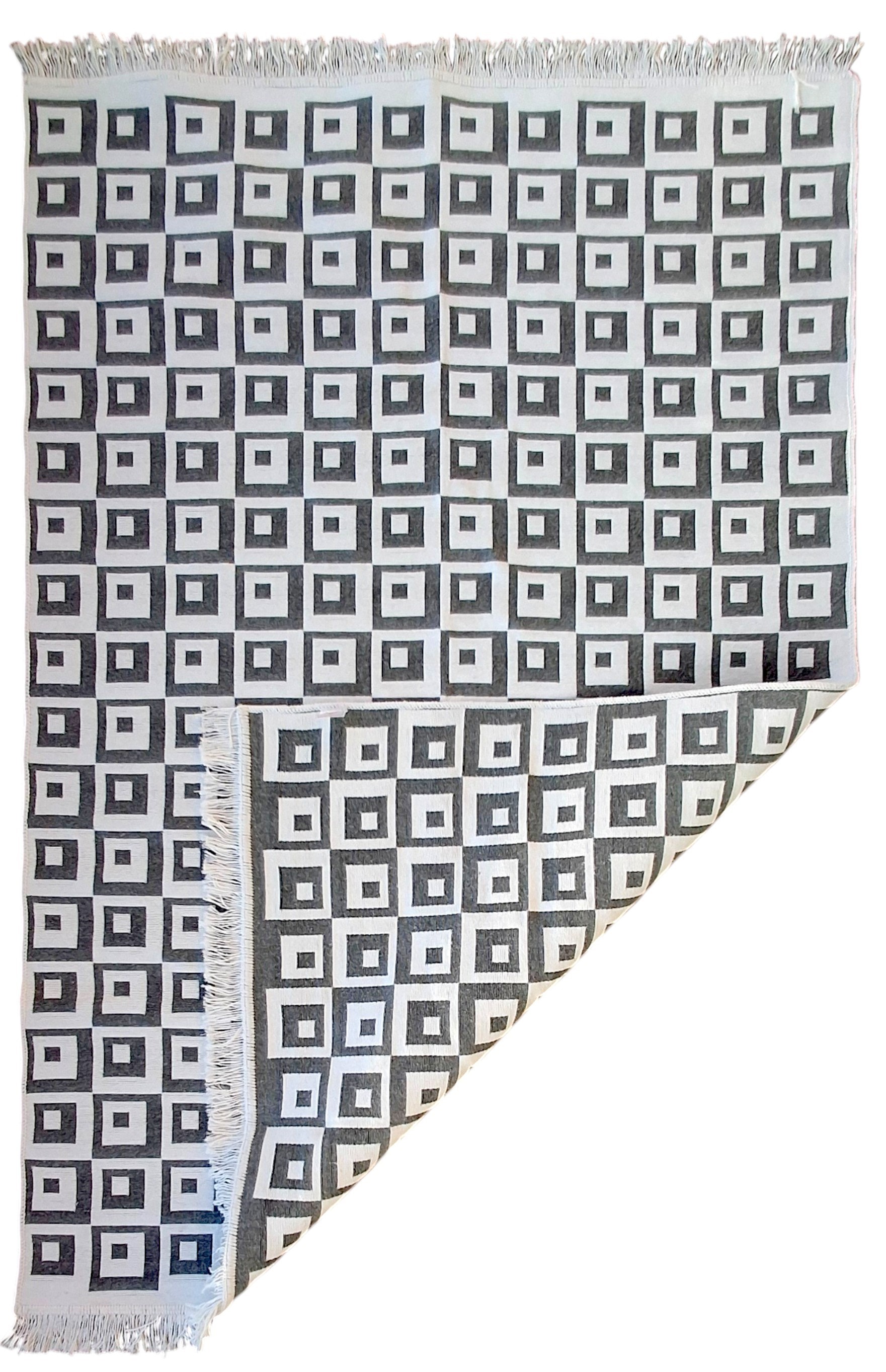 Dokuma Kilim Modern Desen Pastel Renkler Çift Taraflı Dokuma Kilim SWLRUG202510