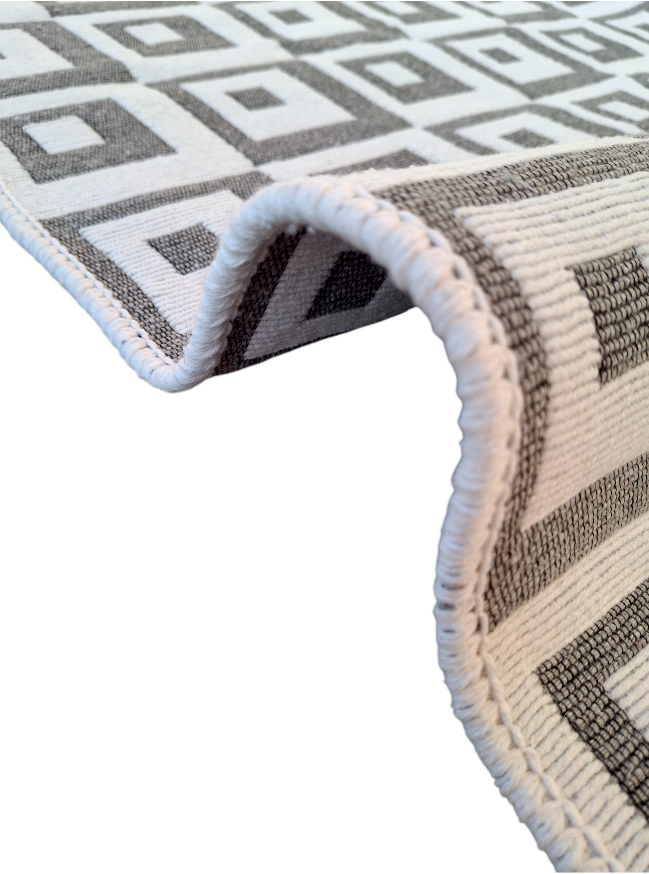Dokuma Kilim Modern Desen Pastel Renkler Çift Taraflı Dokuma Kilim SWLRUG202510