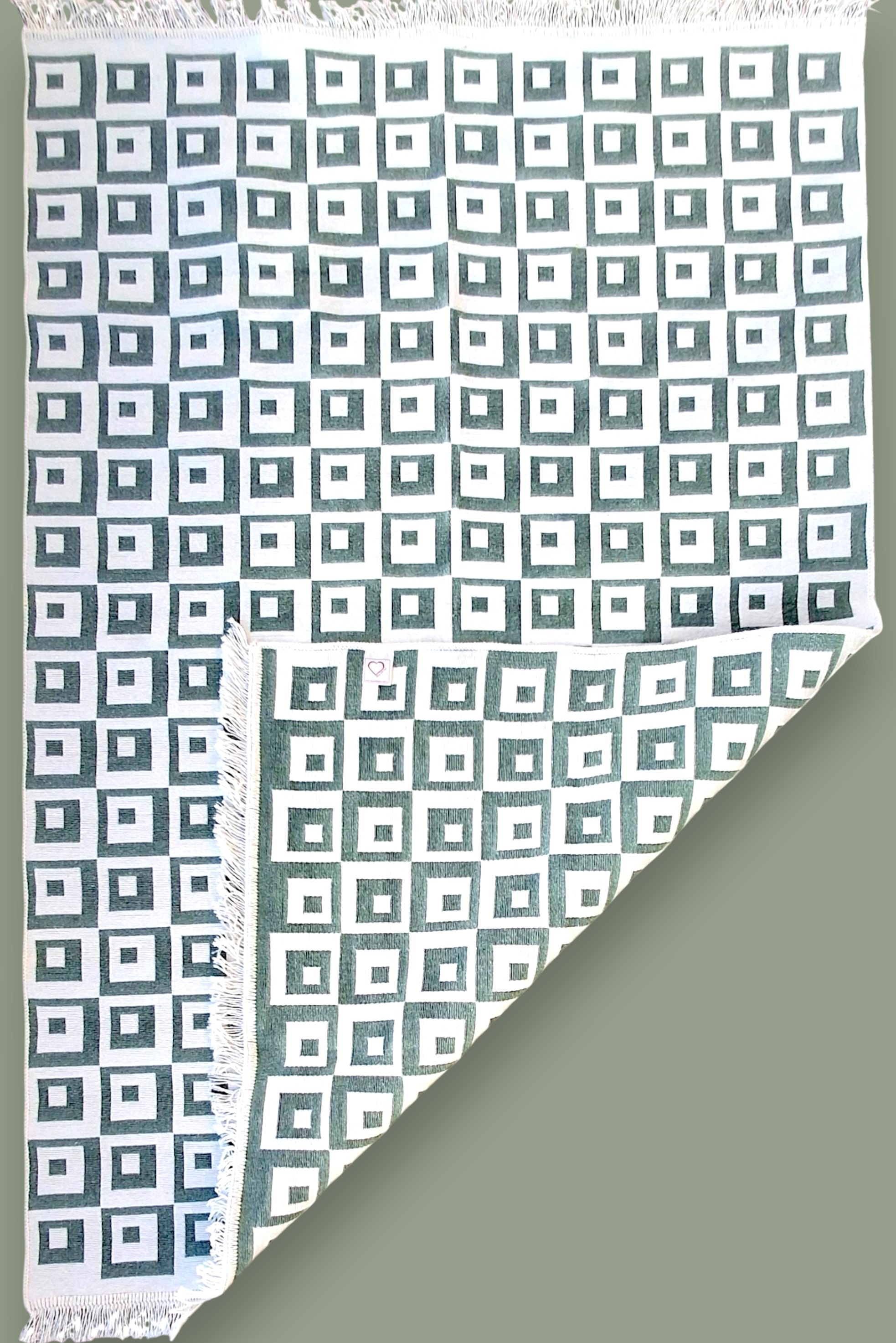 Dokuma Kilim Modern Desen Pastel Renkler Çift Taraflı Dokuma Kilim SWLRUG202510
