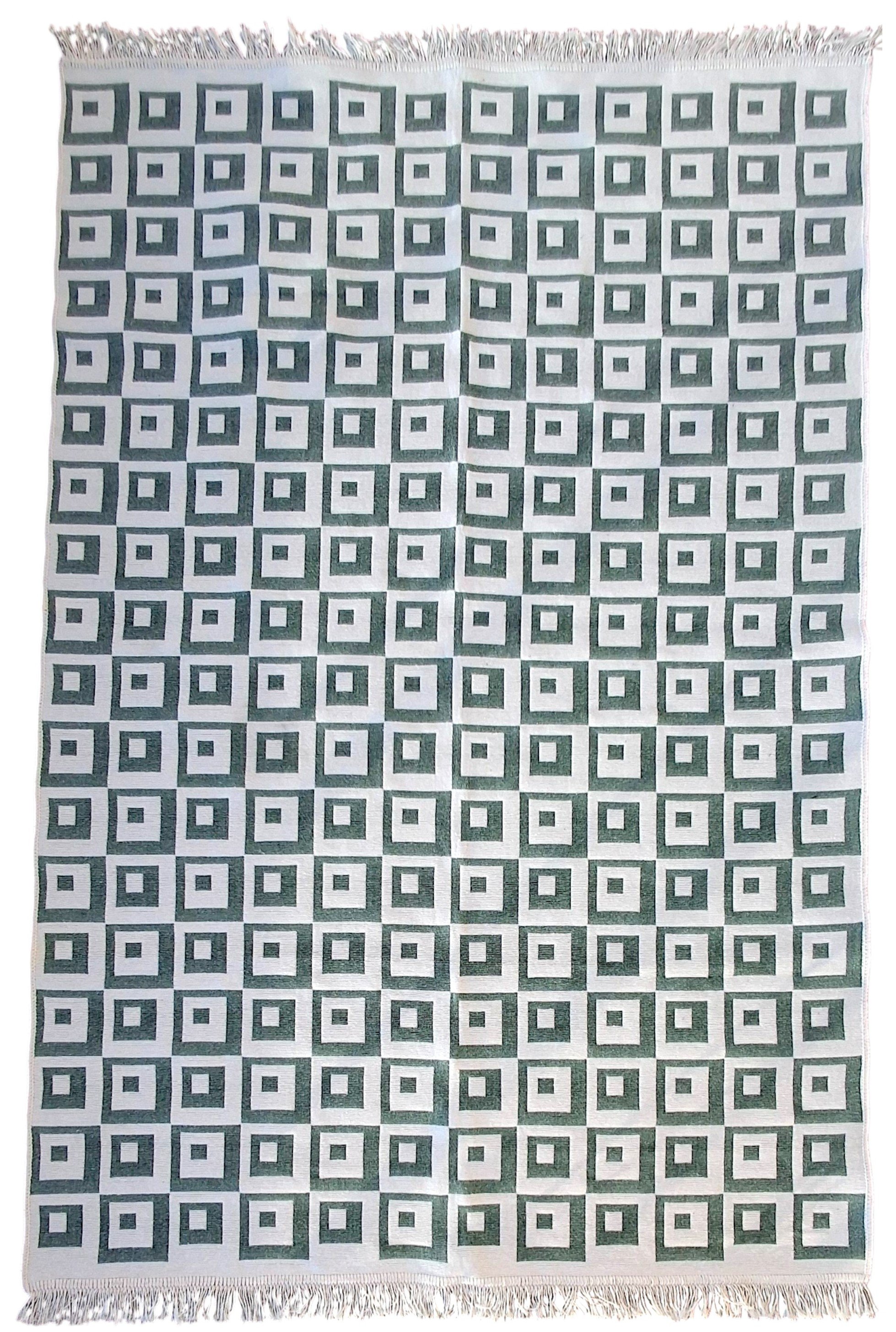 Dokuma Kilim Modern Desen Pastel Renkler Çift Taraflı Dokuma Kilim SWLRUG202510